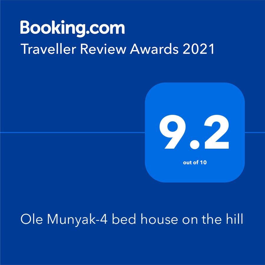 Ole Munyak-4 Bed House On The Hill Villa ไนวาชา ภายนอก รูปภาพ